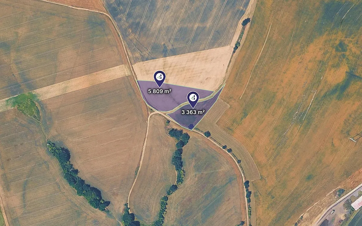 Prodej pole 9172 m²